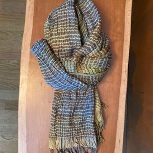 Neeru Kumar | Pavo SF crinkle silk scarf